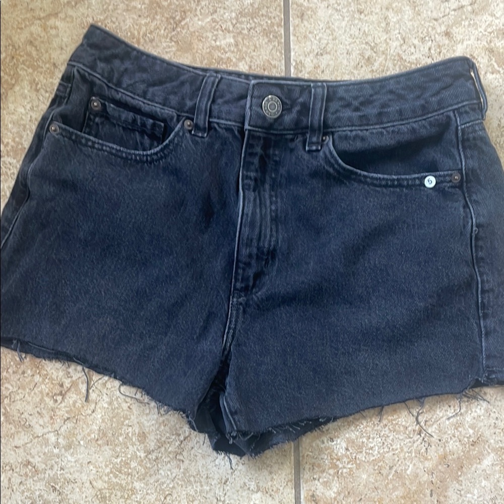 Garage Denim Charcoal Shorts
